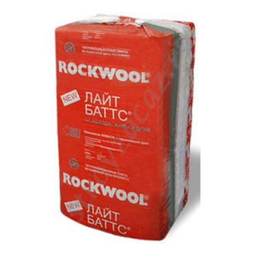 Утеплитель Роквул (Rockwool) Лайт Баттс СКАНДИК (800x600x50мм)  5.76м2