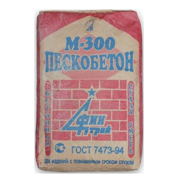 Пескобетон М-300 Финстрой