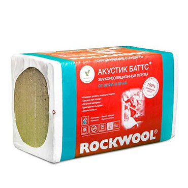 Rockwool (Роквул) Акустик Баттс 100 мм