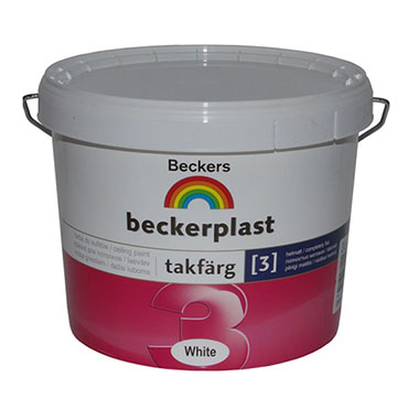 Краска для стен и потолков BeckerPlast 3 матовое моющееся (3л)