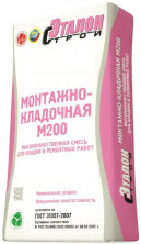 Сухая смесь Эталон Монтажно-кладочная М200 50 кг